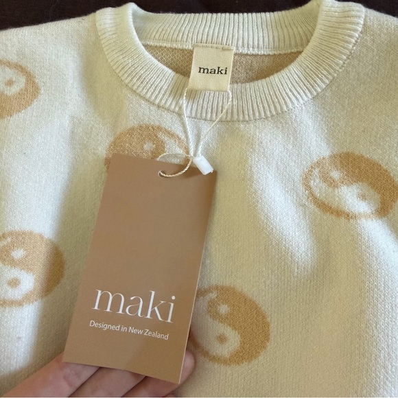 Maki the Label knit yin yang bubble romper - Australian brand - Picture 3 of 6